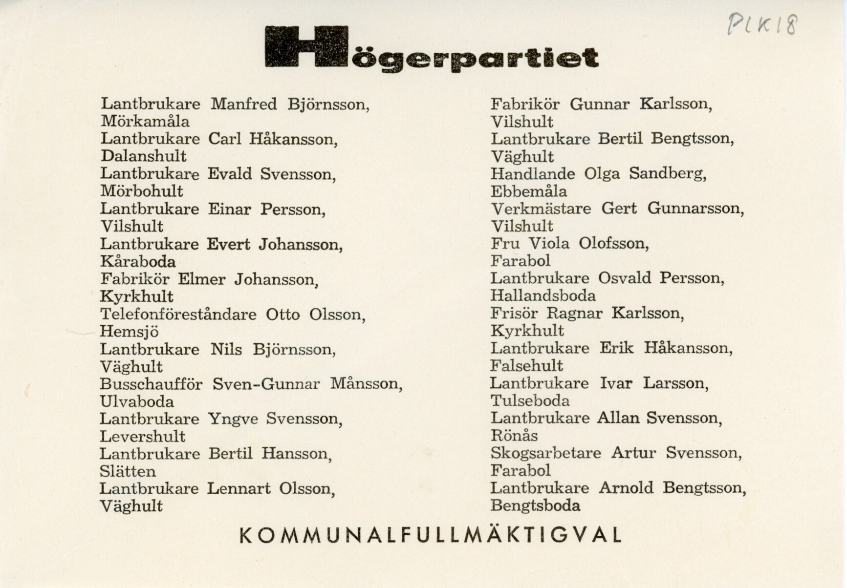 Kommunfullmäktigeval